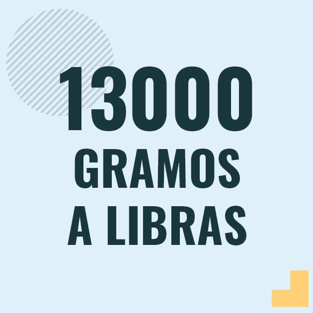 Profesor en pizarra explicando cuanto es 13000 gramos en libras o como pasar de 13000 g a lb
