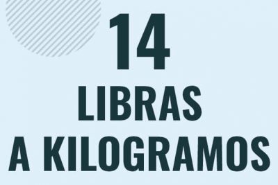 Profesor en pizarra explicando cuanto es 14 libras en kilogramos o como pasar de 14 lb a kg