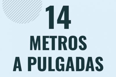 Profesor en pizarra explicando cuanto es 14 metros en pulgadas o como pasar de 14 m a in