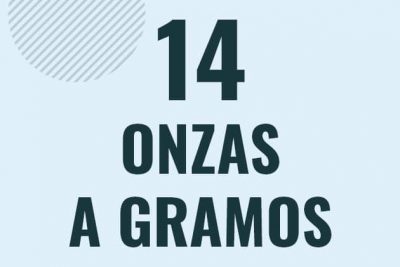 Profesor en pizarra explicando cuanto es 14 onzas en gramos o como pasar de 14 oz a g