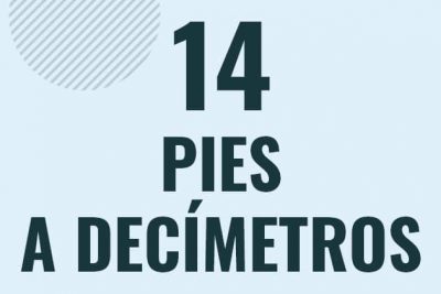Profesor en pizarra explicando cuanto es 14 pies en decimetros o como pasar de 14 ft a dm