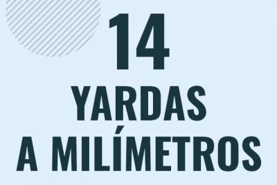 Profesor en pizarra explicando cuanto es 14 yardas en milimetros o como pasar de 14 yd a mm