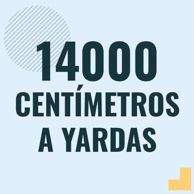Profesor en pizarra explicando cuanto es 14000 centimetros en yardas o como pasar de 14000 cm a yd
