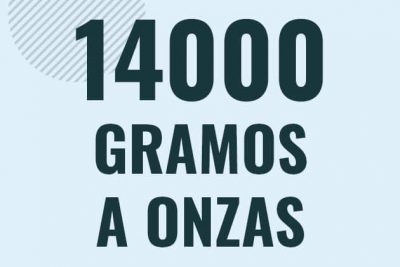 Profesor en pizarra explicando cuanto es 14000 gramos en onzas o como pasar de 14000 g a oz