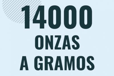 Profesor en pizarra explicando cuanto es 14000 onzas en gramos o como pasar de 14000 oz a g