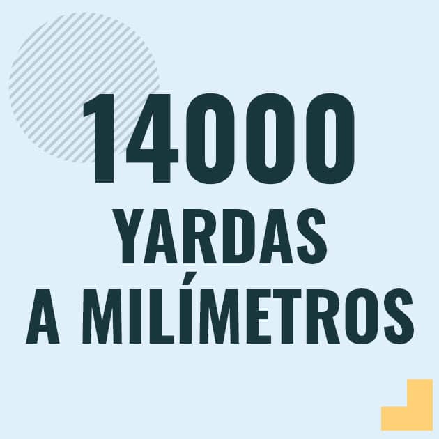Conversión de 14000 yardas a milimetros Profesor en pizarra explicando cuanto es 14000 yardas en milimetros o como pasar de 14000 yd a mm