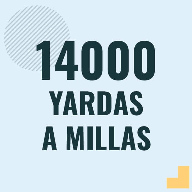 Conversión de 14000 yardas a millas Profesor en pizarra explicando cuanto es 14000 yardas en millas o como pasar de 14000 yd a mi