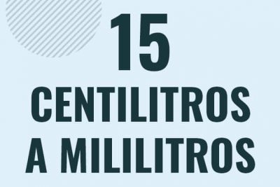 Profesor en pizarra explicando cuanto es 15 centilitros en mililitros o como pasar de 15 cl a ml