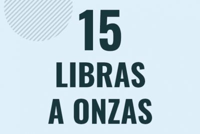 Profesor en pizarra explicando cuanto es 15 libras en onzas o como pasar de 15 lb a oz