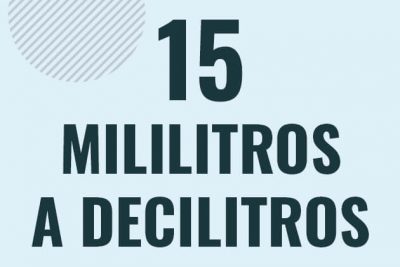Profesor en pizarra explicando cuanto es 15 mililitros en decilitros o como pasar de 15 ml a dl