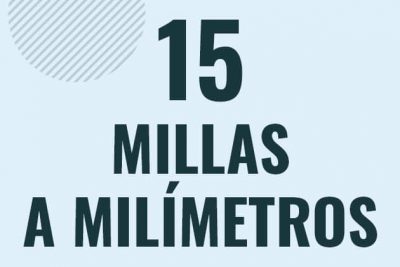 Profesor en pizarra explicando cuanto es 15 millas en milimetros o como pasar de 15 mi a mm