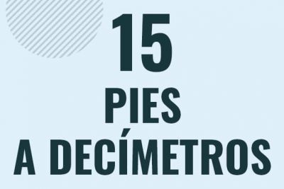 Profesor en pizarra explicando cuanto es 15 pies en decimetros o como pasar de 15 ft a dm