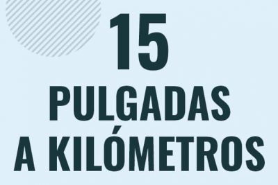 Profesor en pizarra explicando cuanto es 15 pulgadas en kilometros o como pasar de 15 in a km