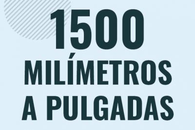 Profesor en pizarra explicando cuanto es 1500 milimetros en pulgadas o como pasar de 1500 mm a in