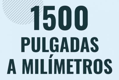 Profesor en pizarra explicando cuanto es 1500 pulgadas en milimetros o como pasar de 1500 in a mm