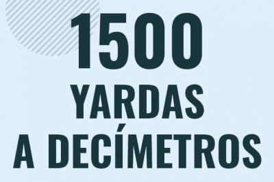 Profesor en pizarra explicando cuanto es 1500 yardas en decimetros o como pasar de 1500 yd a dm