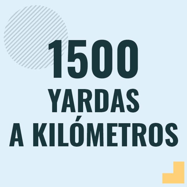Profesor en pizarra explicando cuanto es 1500 yardas en kilometros o como pasar de 1500 yd a km