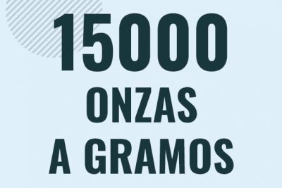 Profesor en pizarra explicando cuanto es 15000 onzas en gramos o como pasar de 15000 oz a g