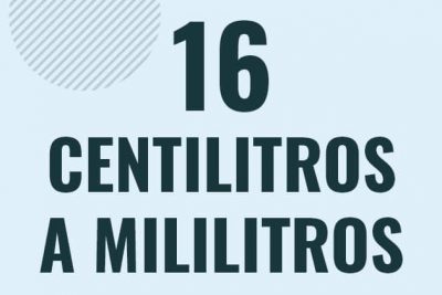 Profesor en pizarra explicando cuanto es 16 centilitros en mililitros o como pasar de 16 cl a ml