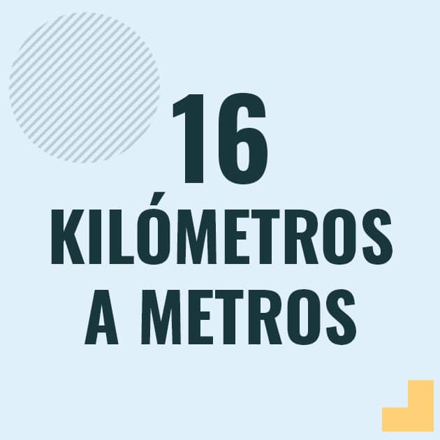Conversión de 16 kilometros a metros Profesor en pizarra explicando cuanto es 16 kilometros en metros o como pasar de 16 km a m