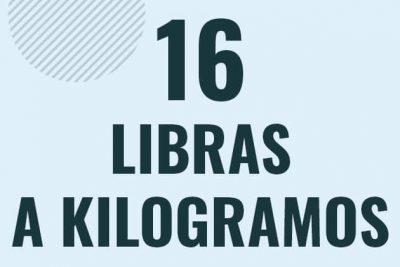 Profesor en pizarra explicando cuanto es 16 libras en kilogramos o como pasar de 16 lb a kg