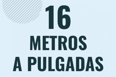 Profesor en pizarra explicando cuanto es 16 metros en pulgadas o como pasar de 16 m a in