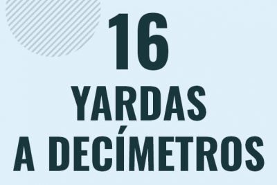Profesor en pizarra explicando cuanto es 16 yardas en decimetros o como pasar de 16 yd a dm
