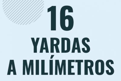 Profesor en pizarra explicando cuanto es 16 yardas en milimetros o como pasar de 16 yd a mm