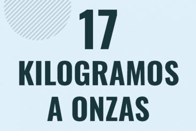 Profesor en pizarra explicando cuanto es 17 kilogramos en onzas o como pasar de 17 kg a oz