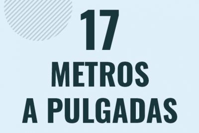 Profesor en pizarra explicando cuanto es 17 metros en pulgadas o como pasar de 17 m a in