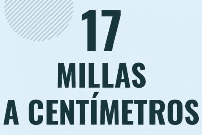 Profesor en pizarra explicando cuanto es 17 millas en centimetros o como pasar de 17 mi a cm