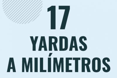 Profesor en pizarra explicando cuanto es 17 yardas en milimetros o como pasar de 17 yd a mm