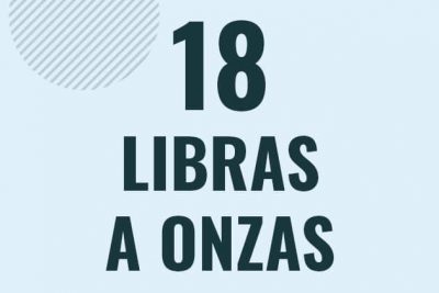 Profesor en pizarra explicando cuanto es 18 libras en onzas o como pasar de 18 lb a oz
