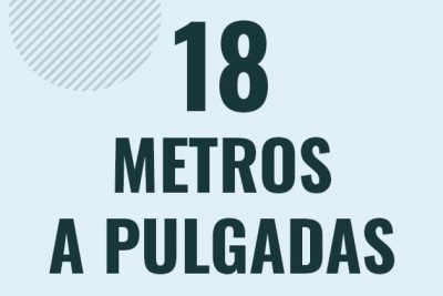 Profesor en pizarra explicando cuanto es 18 metros en pulgadas o como pasar de 18 m a in
