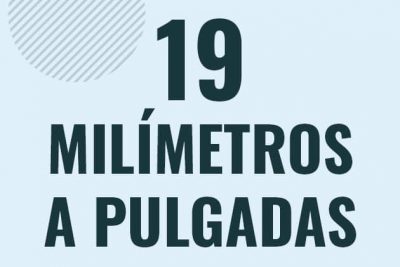 Profesor en pizarra explicando cuanto es 19 milimetros en pulgadas o como pasar de 19 mm a in