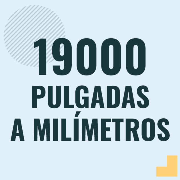 Conversión de 19000 pulgadas a milimetros Profesor en pizarra explicando cuanto es 19000 pulgadas en milimetros o como pasar de 19000 in a mm