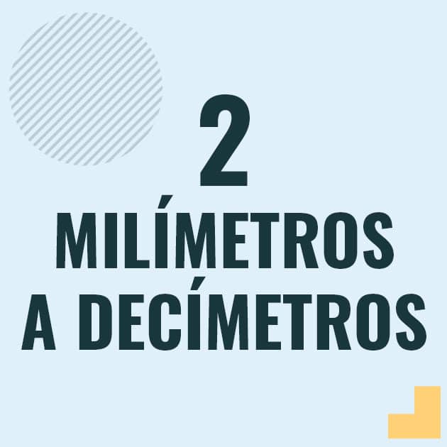 Conversión de 2 milimetros a decimetros Profesor en pizarra explicando cuanto es 2 milimetros en decimetros o como pasar de 2 mm a dm