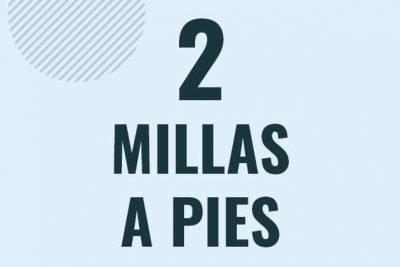 Profesor en pizarra explicando cuanto es 2 millas en pies o como pasar de 2 mi a ft