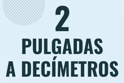 Profesor en pizarra explicando cuanto es 2 pulgadas en decimetros o como pasar de 2 in a dm