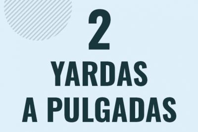 Profesor en pizarra explicando cuanto es 2 yardas en pulgadas o como pasar de 2 yd a in