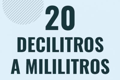Profesor en pizarra explicando cuanto es 20 decilitros en mililitros o como pasar de 20 dl a ml