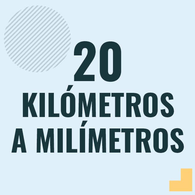 Conversión de 20 kilometros a milimetros Profesor en pizarra explicando cuanto es 20 kilometros en milimetros o como pasar de 20 km a mm