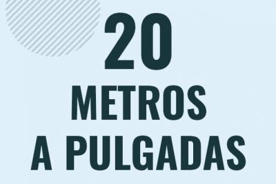 Profesor en pizarra explicando cuanto es 20 metros en pulgadas o como pasar de 20 m a in