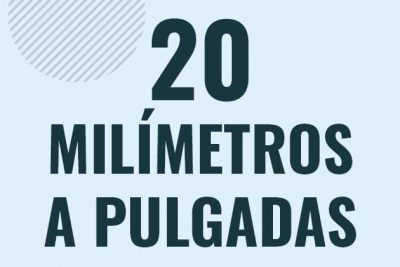 Profesor en pizarra explicando cuanto es 20 milimetros en pulgadas o como pasar de 20 mm a in