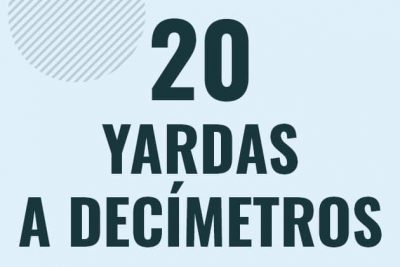 Profesor en pizarra explicando cuanto es 20 yardas en decimetros o como pasar de 20 yd a dm