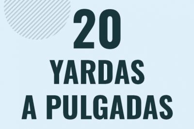Profesor en pizarra explicando cuanto es 20 yardas en pulgadas o como pasar de 20 yd a in