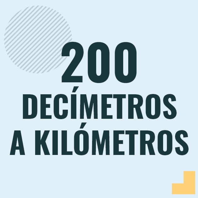 Profesor en pizarra explicando cuanto es 200 decimetros en kilometros o como pasar de 200 dm a km