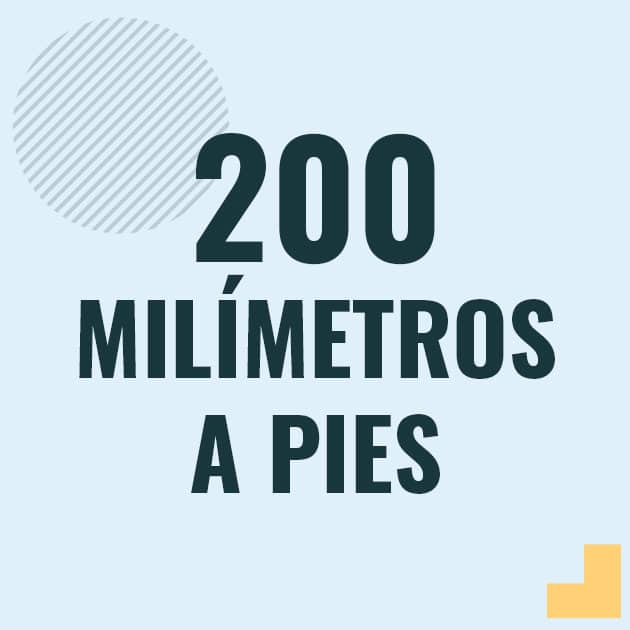 Profesor en pizarra explicando cuanto es 200 milimetros en pies o como pasar de 200 mm a ft