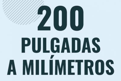 Profesor en pizarra explicando cuanto es 200 pulgadas en milimetros o como pasar de 200 in a mm