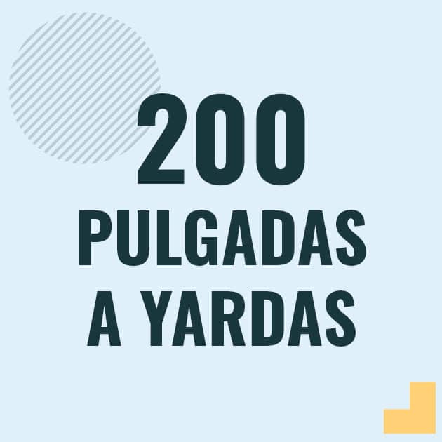 Conversión de 200 pulgadas a yardas Profesor en pizarra explicando cuanto es 200 pulgadas en yardas o como pasar de 200 in a yd